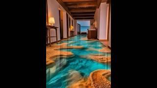 Stunning epoxy #Flooring Ideas