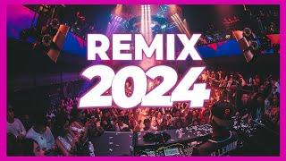 DJ REMIX 2024 - Remixes & Mashups of Popular Songs 2024 | DJ Remix Songs Dance Club Music Mix 2024 