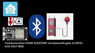 Connecting DALY BMS to HOME ASSISTANT via ESP32 Bluetooth