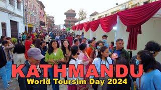 Walking in KATHMANDU City on the Occasion of World Toursim Day 2024