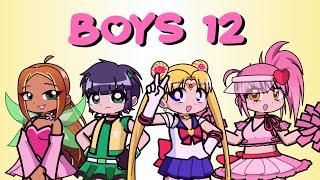 BOYS 12 || Magical Girl Multifandom || Gacha Life 2