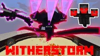 THE WITHER STORM MOD IN MINECRAFT! HOW TO SPAWN THE WITHER STORM!! Engender Mod With Creator!!