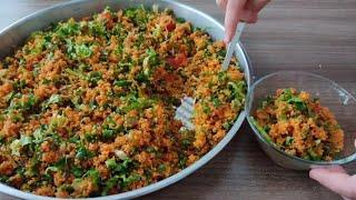 Yummy Kisir Recipe / How to Make Wonderful Kisir at Home With All Tips Grain and Practical