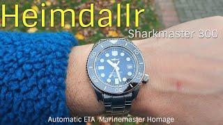 Heimdallr Sharkmaster 300 - High Quality Seiko Marinemaster 300 Homage with Automatic ETA 2824