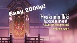 Hyakunin Ikki Event EXPLAINED|3620 Score| Genshin Impact