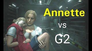 Annette Birkin vs G2 ~ Annette helps Sherry (Resident Evil 2 Remake)