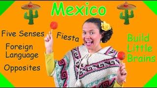 MEXICO - Kids Learning Videos with BitBit | Pre-K Preschool Toddler | Educational English Videos