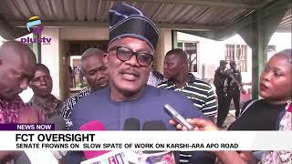 FCT Oversight:  Senate Frowns On  Slow Spate Of Work On Karshi Ara Apo Road | NEWS