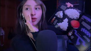 ASMR Inaudible Whispers shhh ⋆︎˚｡⋆  what's in my bag, book reading, tapping, etc :)