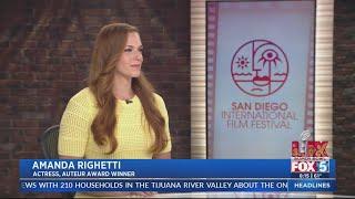 Amanda Righetti at the San Diego International Film Festival