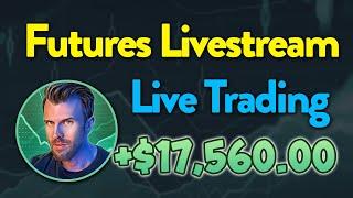 +$17,560.00 Profit - LIVE Day Trading! Market Clubhouse Futures Livestream - June 5th, 2025