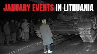 January Events - How Lithuanian people stood up to Russian tanks in 1991