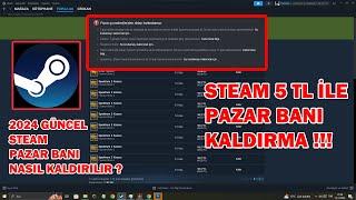 Steam Pazar , Takas Beklemesini Kaldırma Güncel / Steam  5 TL ile Pazar Banı Kaldırıyoruz