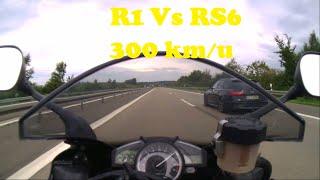 Audi RS6 VS Yamaha R1