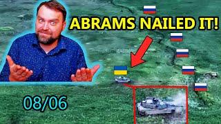 Update from Ukraine Great! M1 Abrams Tanks Return back and Ambush Ruzzian positions