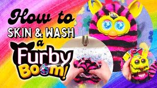 How to Skin & Wash a Furby Boom/Furby 2012 Tutorial - Cleaning Sewing Taking Apart Toys - ReFURBish