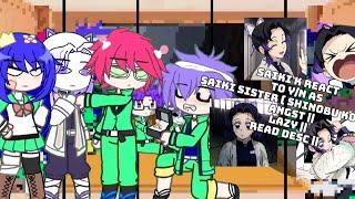 saiki k react to y/n as saiki sister ( Shinobu kocho || angst || lazy || read desc ||