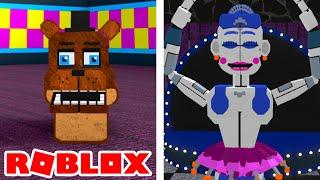 How To Get The Invisible Maze Badge and Silent Dance Badge in Roblox Scrap Baby's Pizza World