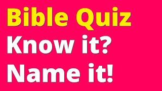 Bible Quiz | 10 Open General Knowledge