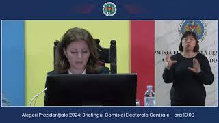 Alegeri Prezidențiale 2024: Briefingul Comisiei Electorale Centrale - ora 19.00