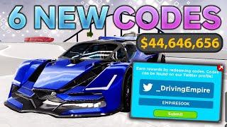 Driving Empire (OCTOBER) CODES *UPDATE!* ALL NEW ROBLOX Driving Empire CODES!