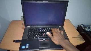 Boot lenovo thinkpad from USB