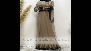 Fashion Muslim Clothing Dubai Hot Selling Dresses