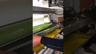 How to clean single doctor blade in flexo printing machine?#flexoprintingmachine