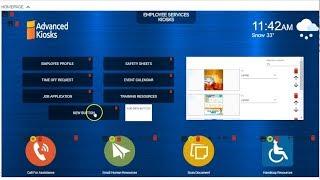 ZAMOK Kiosk Management Software - User Interface Tools