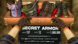 3 SECRET Pieces of Armor in Skyrim... The last one WILL Shock YOU!