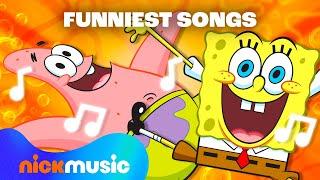 FUNNIEST SpongeBob Songs Compilation  | 30 Minutes | Nick Music