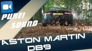 Aston Martin DB9 6.0 V12 PURE! Acceleration Sound