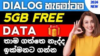 Dialog free data 2024 sinhala | Dialog new free data offer | free data new | BINU TECH LK
