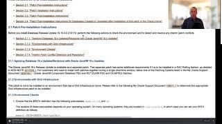 Download and install patches for Oracle Database