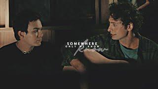 michael + alex | somewhere only we know.