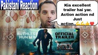 Pakistani Reaction on Max - Official Trailer |Kichcha Sudeep | BAjaneesh Loknath | Vijay Kartikeyaa