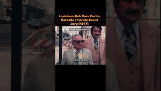 Louisiana Mob Boss Carlos Marcello Walking With His Attorney