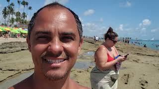 Porto de Galinhas Beach at Low Tide