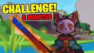 CHALLENGE! WHAT LEVEL IN 5 MINUTES ON MY MAIN ACCOUNT... Giant Simulator