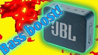 JBL GO 2 как включить Bass boost?