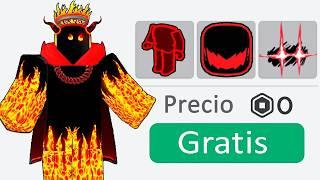  CONSIGUE 100 RED ITEMS GRATIS  | ROBLOX 2024