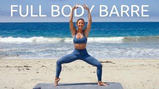 20 MIN BARRE WORKOUT // Full Body // No Equipment