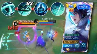 FINALLY A WORTHY CiCi OPPONENT!  BENEDETTA EMBLEM AND BUILD 2025 FOR SOLO RANK | MOBILE LEGENDS