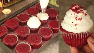 Red Velvet Cupcakes Recipe By Chef Hafsa