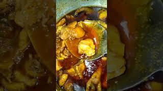 dehati style mein chicken kaleji leg piece banaya #virl short #foodies girl