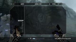 Skyrim - How to get Darkeethus out of the cave