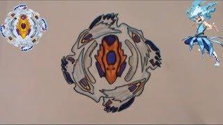 Как нарисовать Кровавый Луинор L4- Бейблэйд! How to draw Bloody Luinor L4 - Beyblade! Bambino KIDS