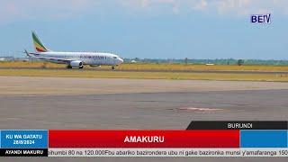 AMAKURU KURI BETV KU WA 28/8/2024