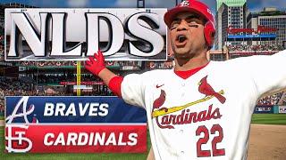 Postseason REMATCH vs Braves - MLB The Show 24 Cardinals Franchise | Ep.55