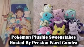 Rules Of The Pokémon Plushie Sweepstakes